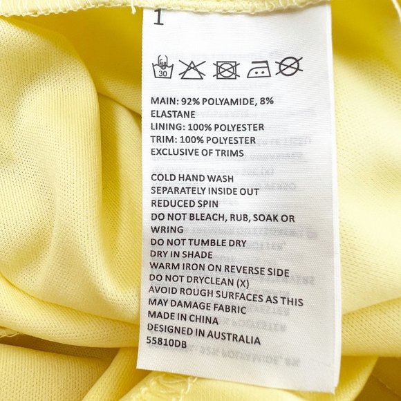 New Bardot Aubrey Lace Mini Dress Sheer Floral Sleeveless Sexy Wedding Guest - M - Picture 6 of 8